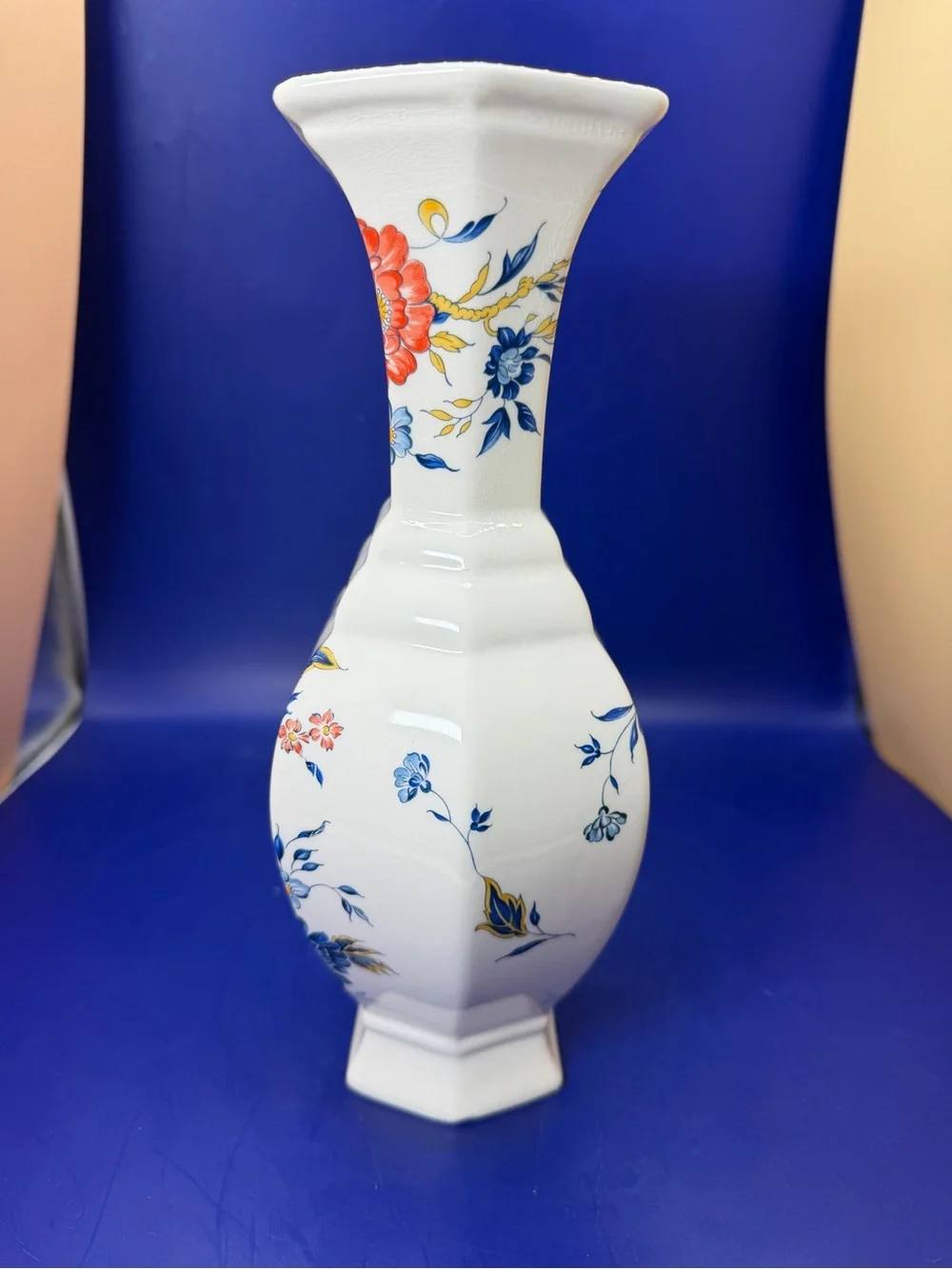 Crown Staffordshire Penang Vase. Fine Bone China.